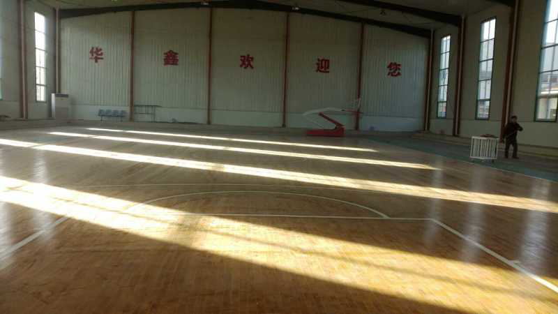 实木运动地板 枫木体育木地板 篮球馆实木地板